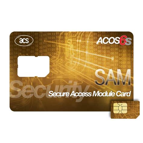 secure access module smart card|SAM Card (Secure Access Module) .